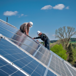 Intégration esthétique des panneaux photovoltaïques dans les bâtiments commerciaux Les Lilas